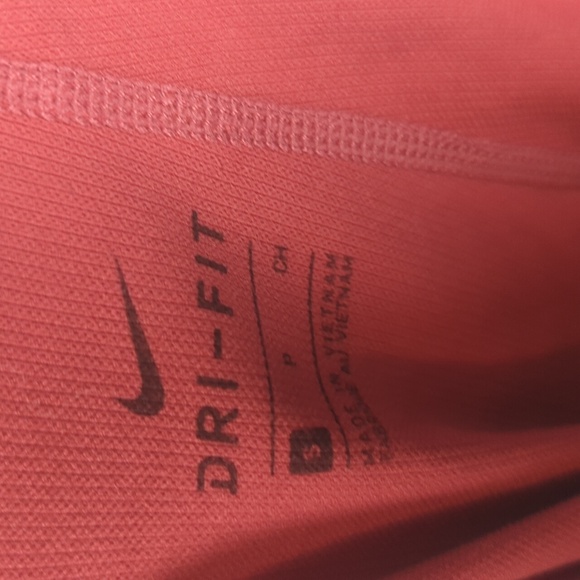 Nike Dri-Fit Women's Red Reflective Active Leggings Size S - Picture 4 of 6